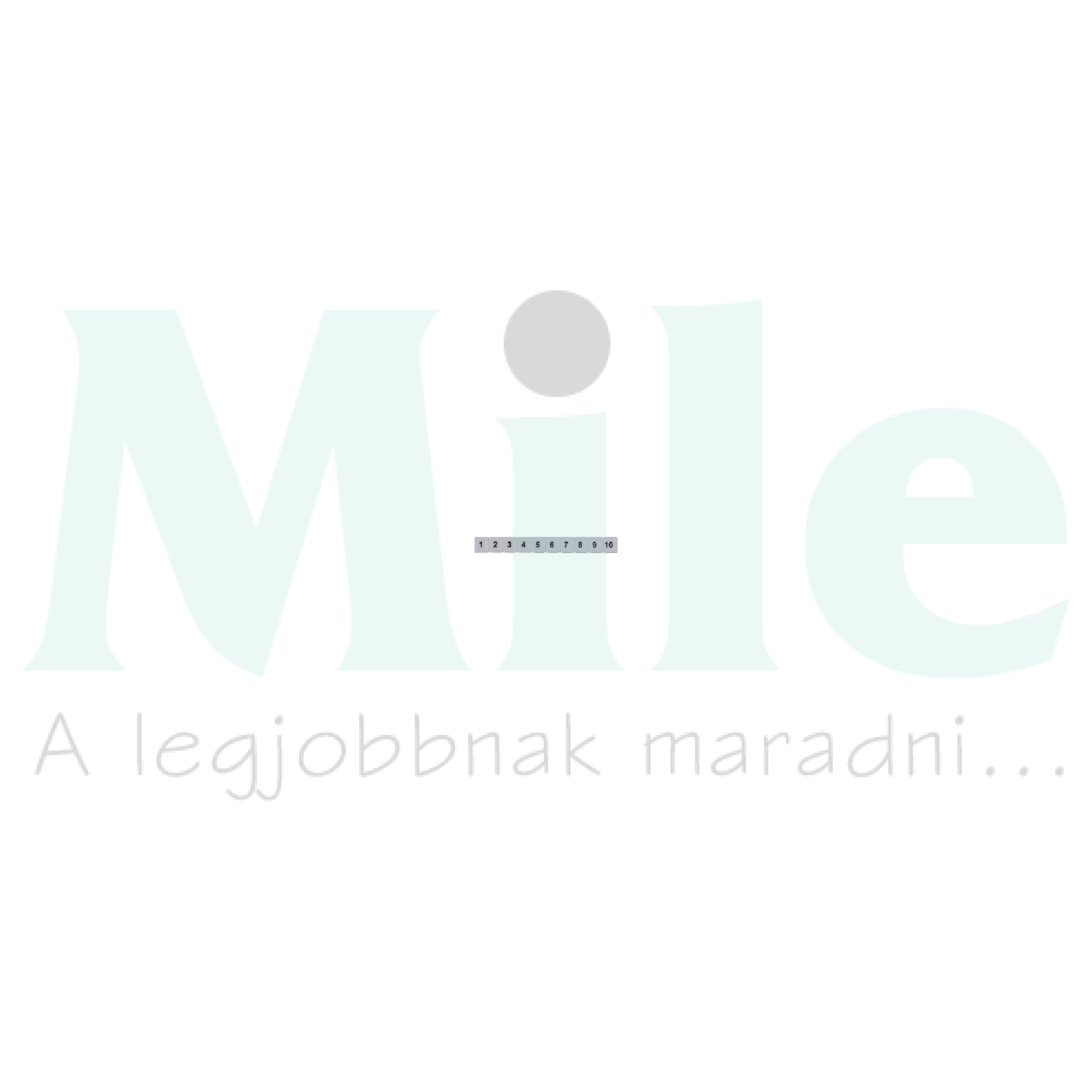 Sorkapocsjelölő csík 271-280 vízszintes fehér 6mm-modultáv SB 6/10 So WH CONTA-CLIP